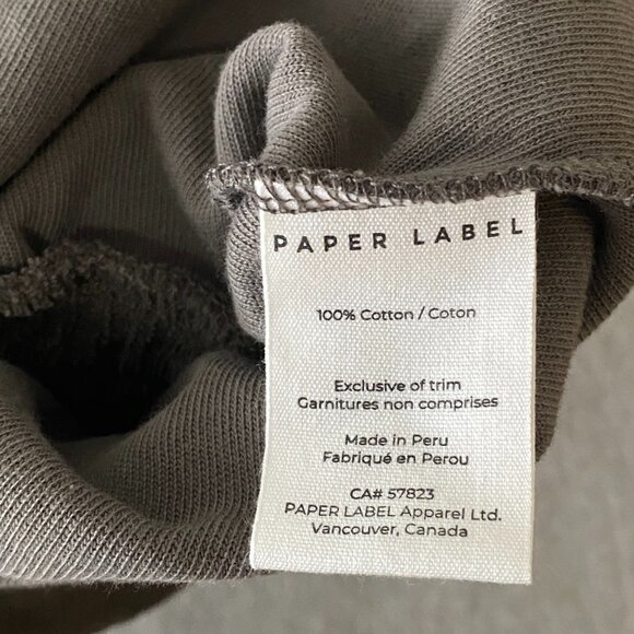NWT Paper Label 100% Cotton Tommy Bermuda Short Charcoal Grey - Picture 12 of 13